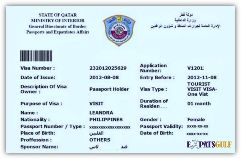 QATAR VISA CHECK ONLINE (latest Update) - Welcome Qatar