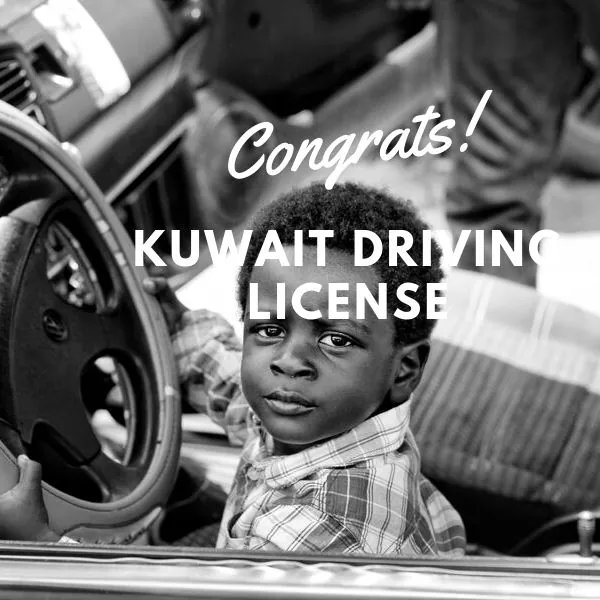 KUWAIT DRIVING LICENSE